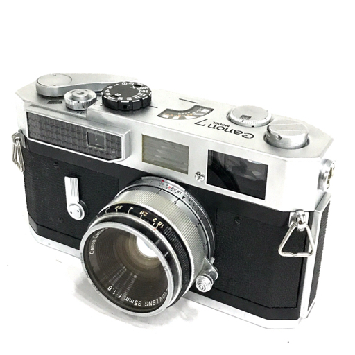 1円 Canon MODEL 7 LENS 35mm F1.8 レンジファインダー フィルムカメラ