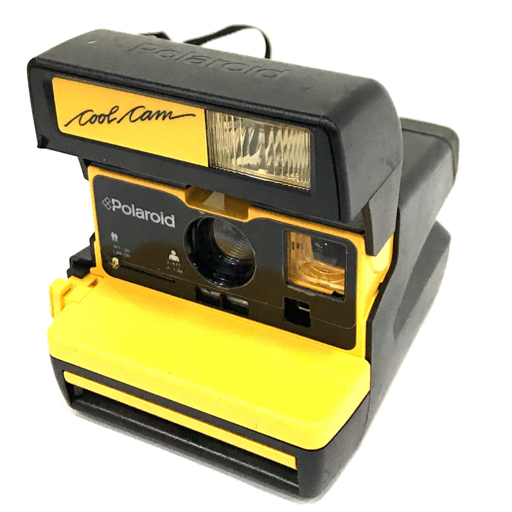 1円 Polaroid COOLCAM ポラロイド クールカム イエロー インスタントカメラ 元箱付き C3257