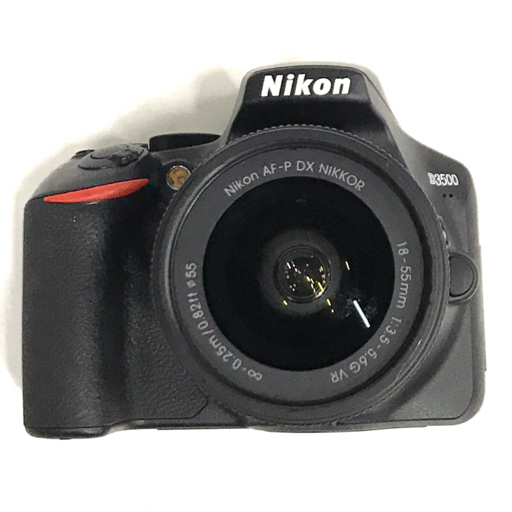 1円 Nikon D3500 AF-P DX NIKKOR 18-55mm 1:3.5-5.6G VR デジタル一眼 カメラ レンズ ニコン C3275_画像2
