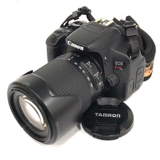 1円 CANON EOSKiss X6i TAMRON 18-200mm 1:3.5-6.3 デジタル一眼 カメラ レンズ キャノン C3356