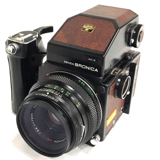 ZENZA BRONICA ETRS 20周年 限定モデル ZENZANON MC 1:2.8 75mm 中判カメラ レンズ ゼンザブロニカ QD021-6_画像1