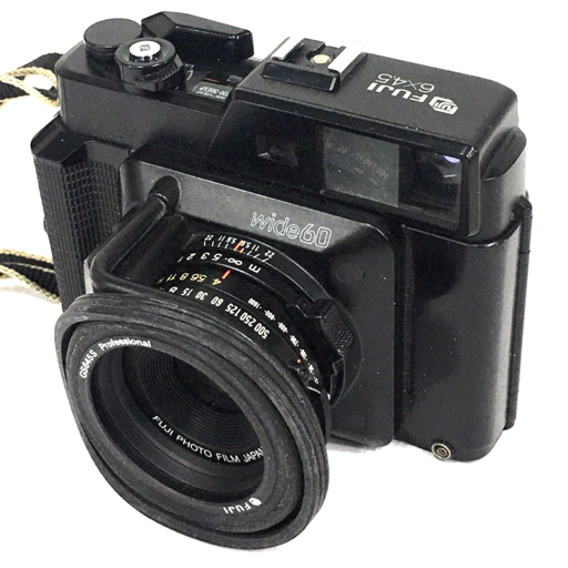 FUJI GS645S professional WIDE60 FUJINON W 60mm 1:4 中判カメラ フィルムカメラ フジフイルム 動作確認済 L191013