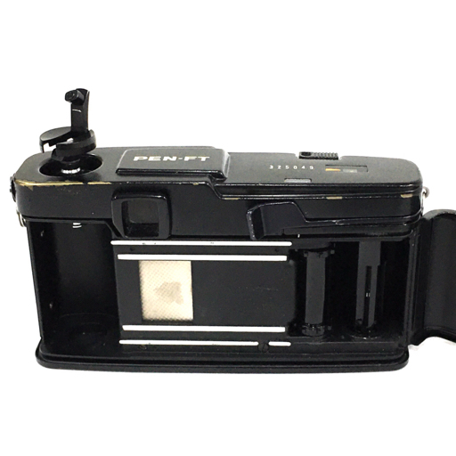 1円 OLYMPUS PEN-FT G.Zuiko Auto-S 1:1.4 40mm 一眼レフフィルムカメラ ブラックボディ レンズ C3412_画像4
