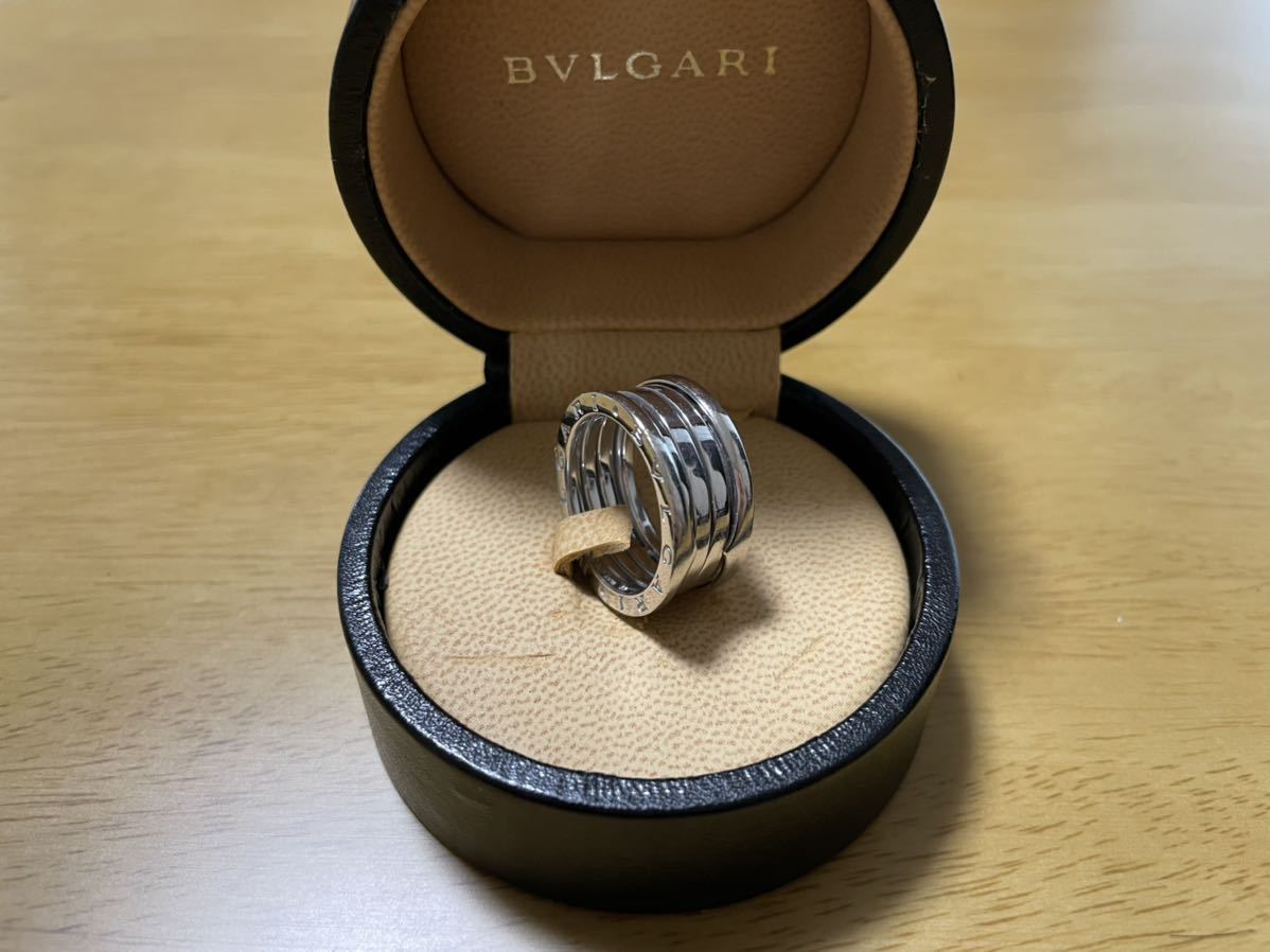 BVLGARI　ブルガリ　B-zero1　ビーゼロワン　指輪　リング　K18ホワイトゴールド　#59