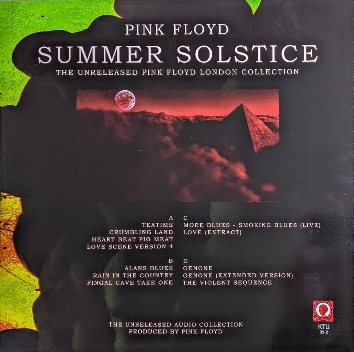 PayPayフリマ｜Pink Floyd ピンク・フロイド - Summer Solstice (The Unreleased Pink Floyd  London Collection) 限定二枚組アナログ・レコード