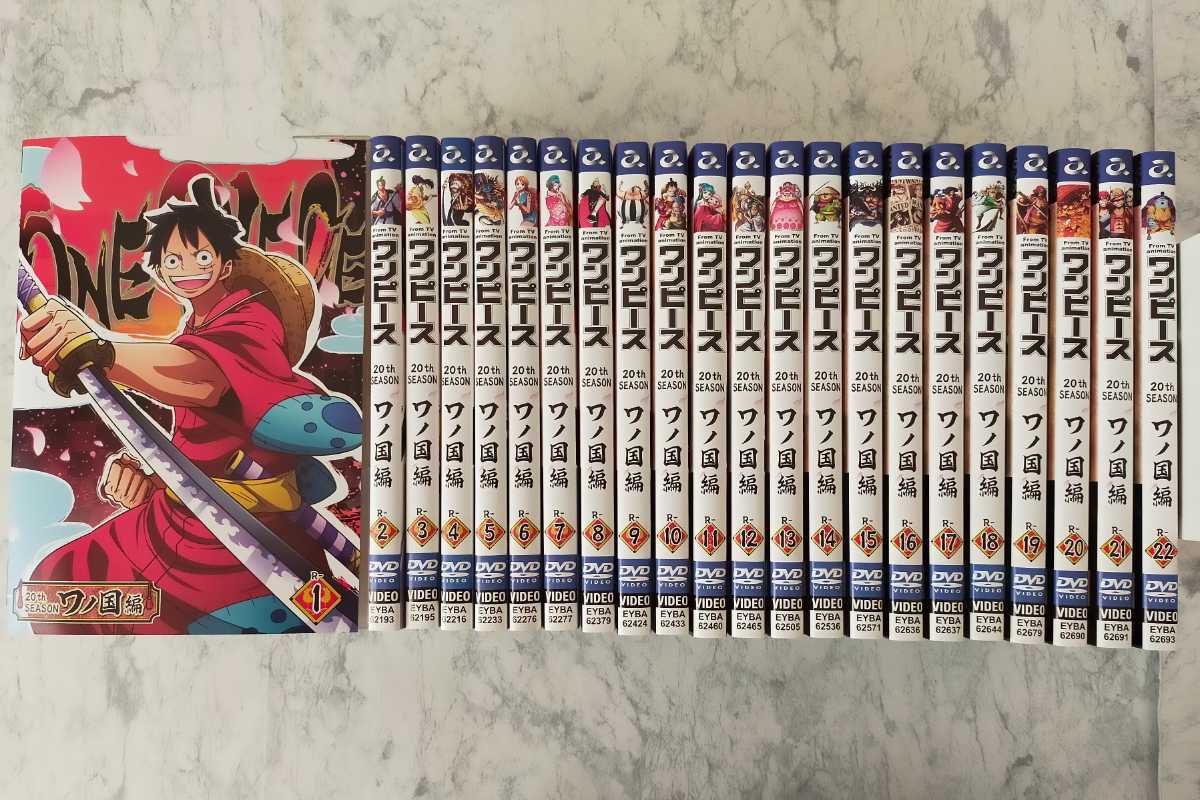 DVD ONE PIECE ワンピース 20THシーズン ワノ国編 1～22巻 www.gastech