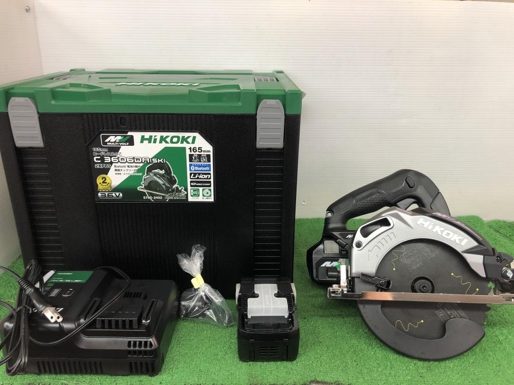 001♪未使用品♪ハイコーキ HiKOKI 165mmコードレス丸ノコ C3606DA(SK