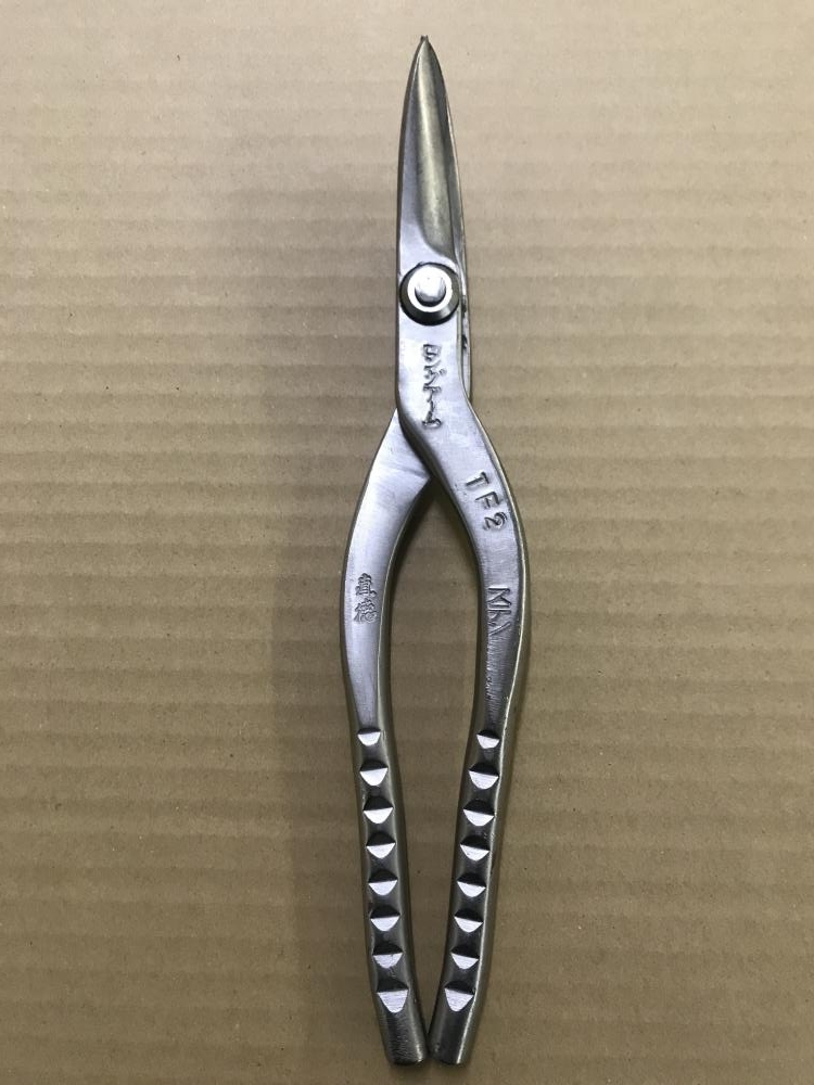 001♪おすすめ商品♪直徳 板金鋏 金切鋏 柳刃 ステン用 ロングアーム