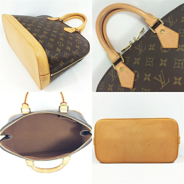 【中古】LOUIS VUITTON ルイヴィトン モノグラム アルマPM ハンドバッグ M51130_画像3