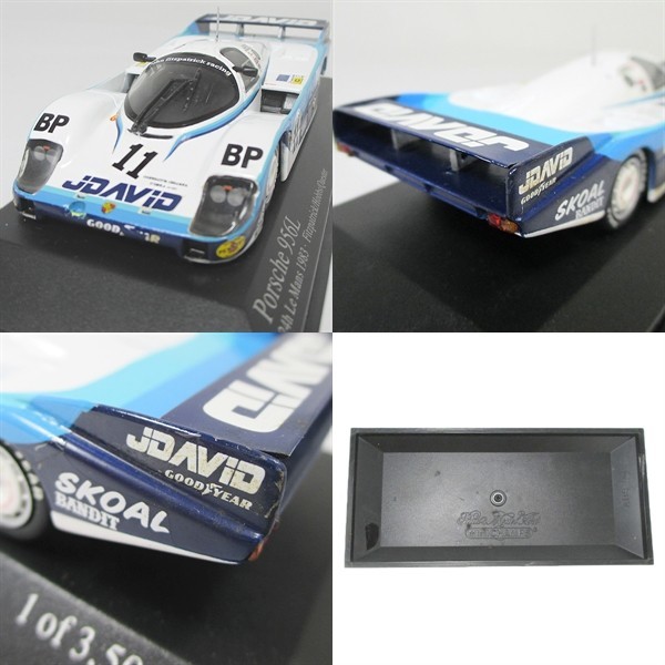 ヤフオク! - 【中古】ミニチャンプス ミニカー Porsche 956L...