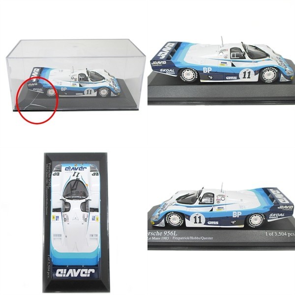ヤフオク! - 【中古】ミニチャンプス ミニカー Porsche 956L...