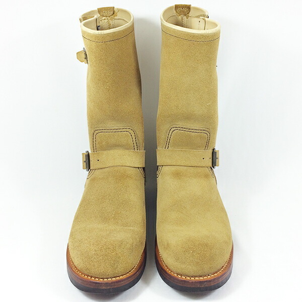 [ used ]LONE WOLF loan Wolf engineer boots LW00300 26.5cm degree beige group Cat's tsu way sole men's 