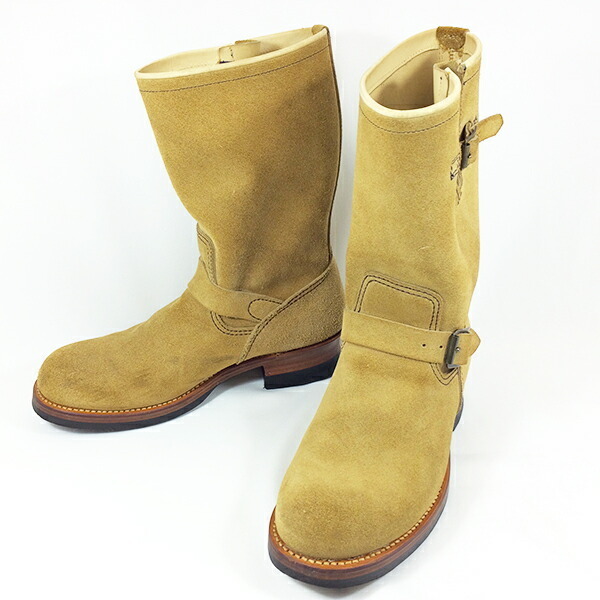 [ used ]LONE WOLF loan Wolf engineer boots LW00300 26.5cm degree beige group Cat's tsu way sole men's 