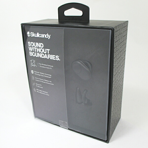 【中古】スカルキャンディ ワイヤレスイヤホン S2BBW-M699 ブラック Bluetooth対応