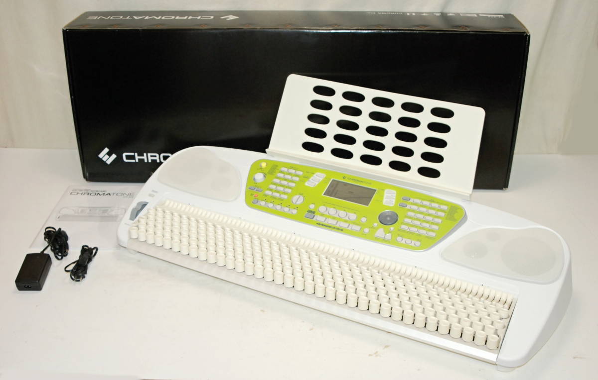 【ジャンク】CHROMATONE クロマトーン 電子キーボード CT-312 Yahoo!オークション - 中古良品 美品 CHROMATONE クロマトーン