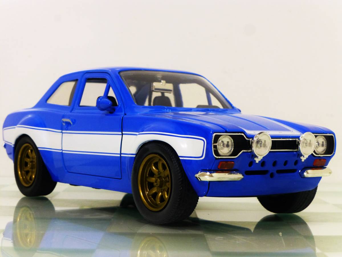 開封品 ワイルドスピード■JADA TOYS 1/24 BRIAN'S FORD ■フォード エスコート 74_画像1