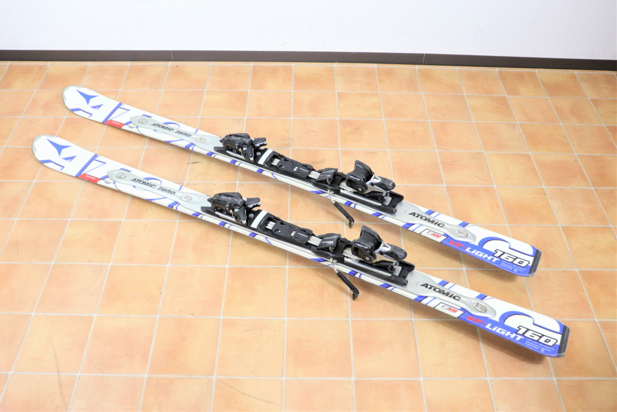 【全長約160cm】 ATOMIC アトミック スキー板 D2 Double Deck VF-Light 160 Handmade in  Austria Ski ゲレンデ スポーツ レース FEMS88