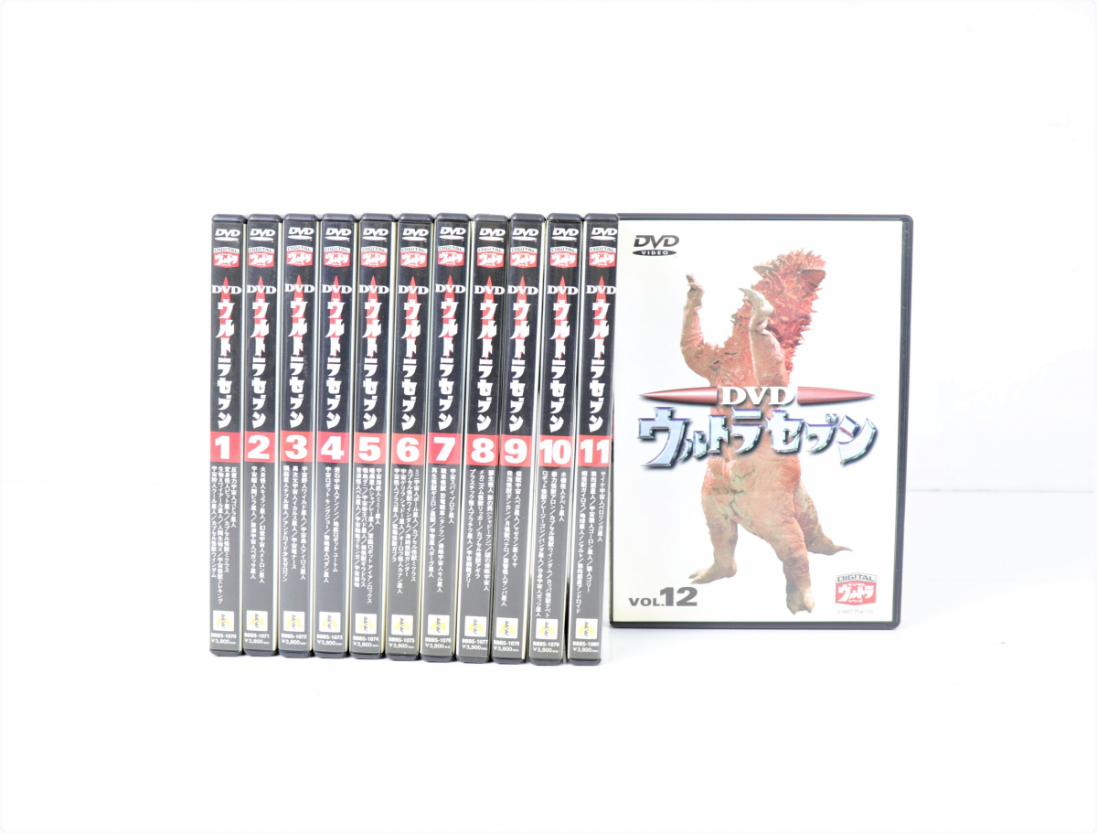 Yahoo!オークション - ウルトラセブン DVD Vol.1-12 全巻セット デジ...