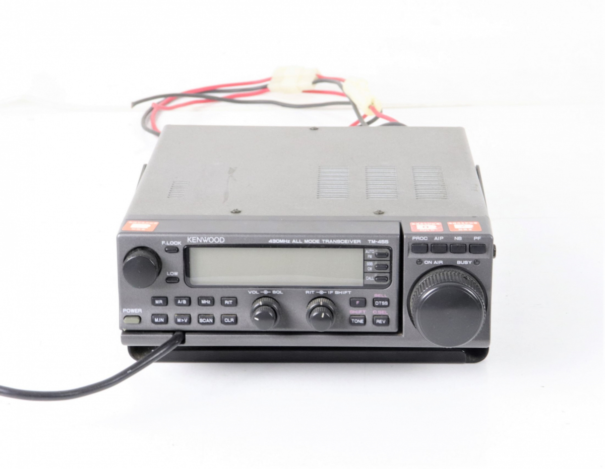 KENWOOD TM-455 430MHz ALL MODE TRANSCEIVER ケンウッド オールモードトランシーバー モービル アマチュア無線 信号 発信 受信 FCBS28_画像8