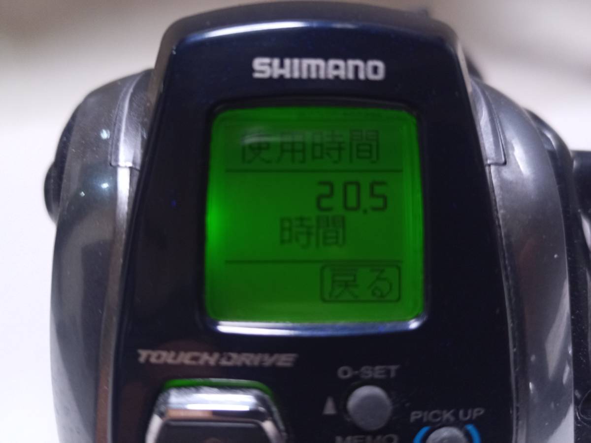 使用時間少 シマノ/SHIMANO 電動リール フォースマスター600　レオブリッツ・シーボーグ　太刀魚/イカ/五目_画像7