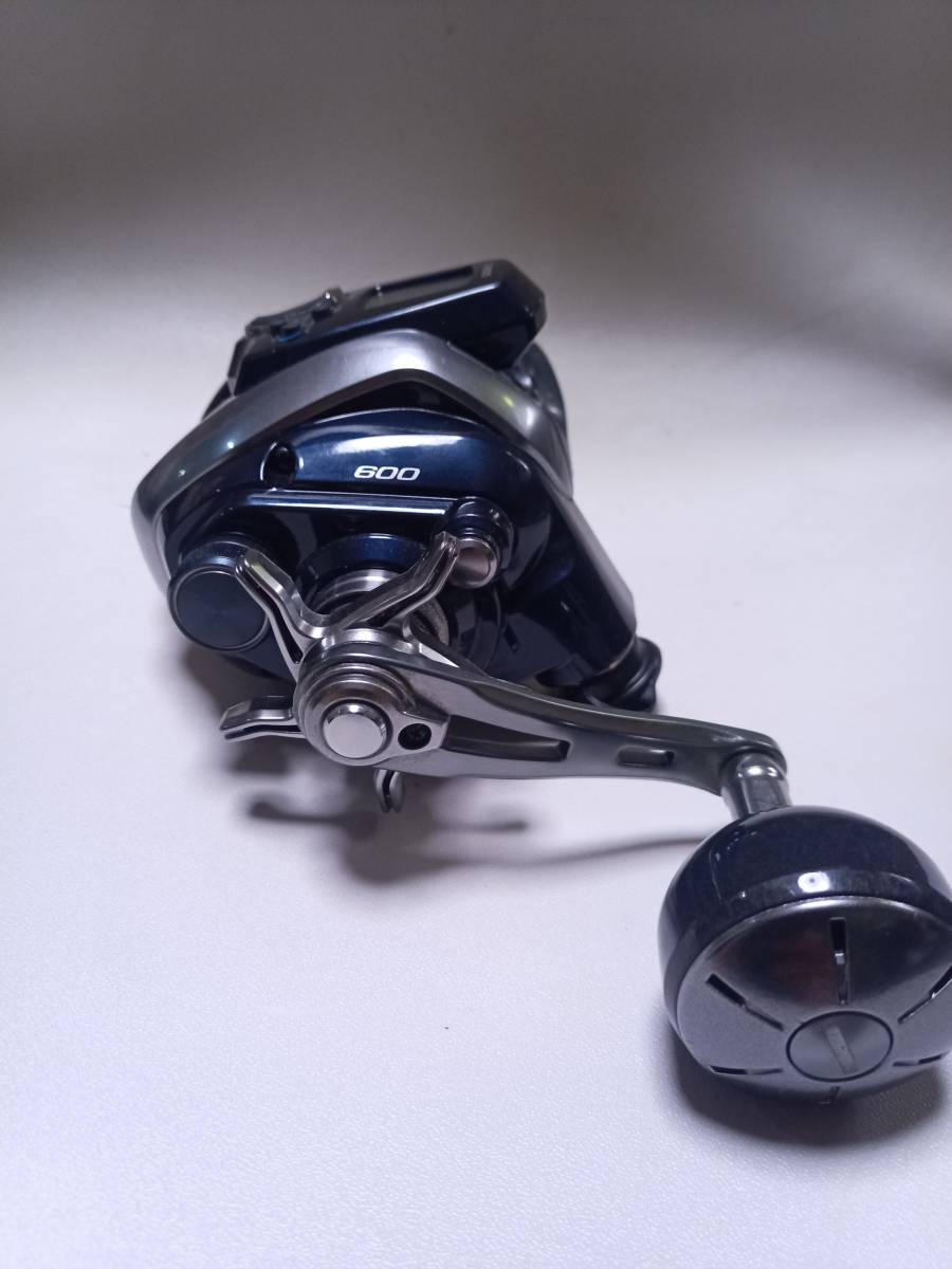 使用時間少 シマノ/SHIMANO 電動リール フォースマスター600　レオブリッツ・シーボーグ　太刀魚/イカ/五目_画像2