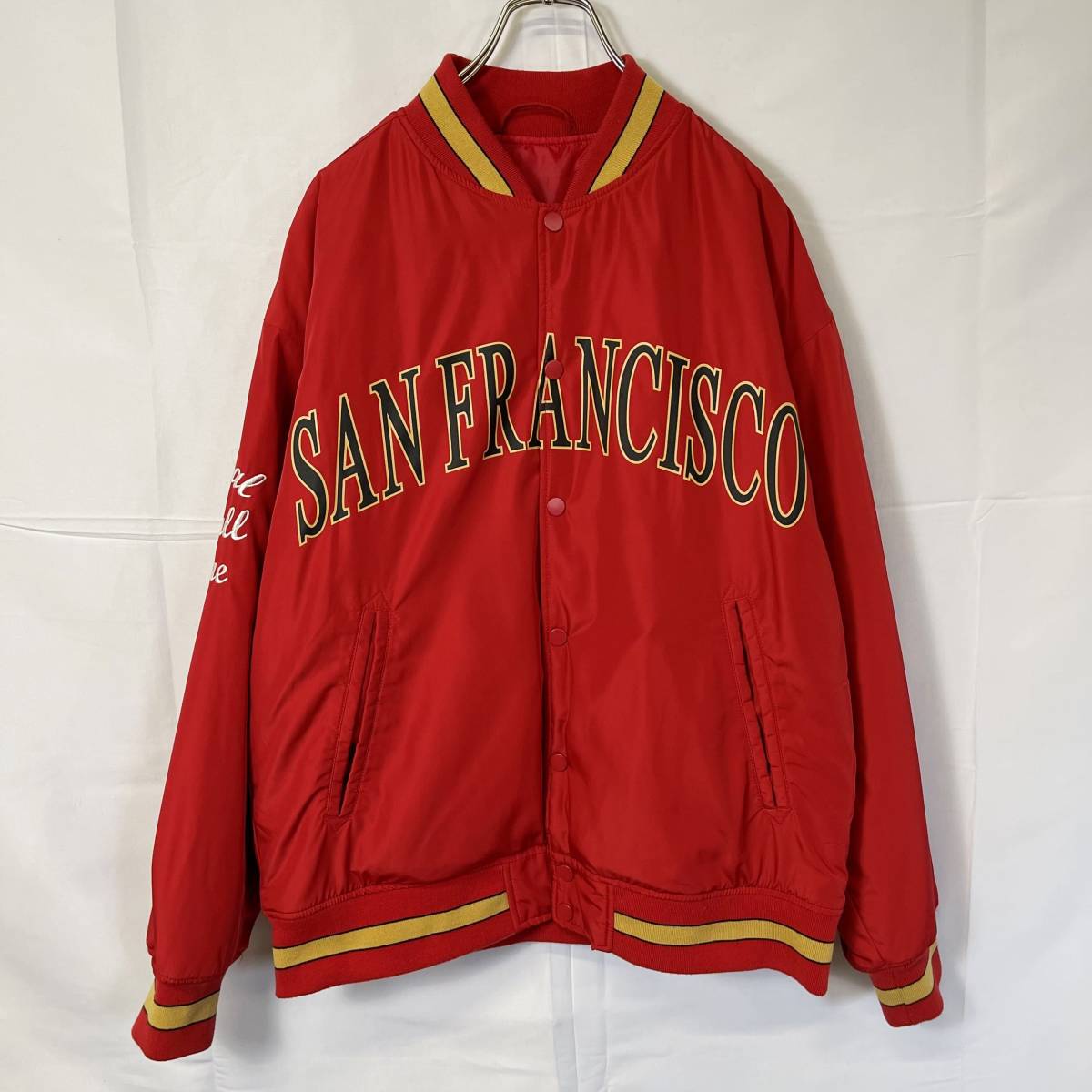 80年代 サンフランシスコ49ers スタジャン MIRAGE製 80年代 サンフランシスコ49ers スタジャン MIRAGE製