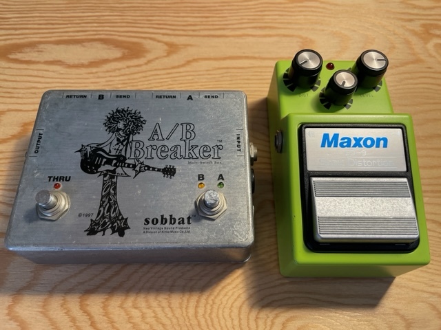 ☆MAXON/SD9 -Sonic Distortion & sobbat / A/B Breaker SB-SW1☆品