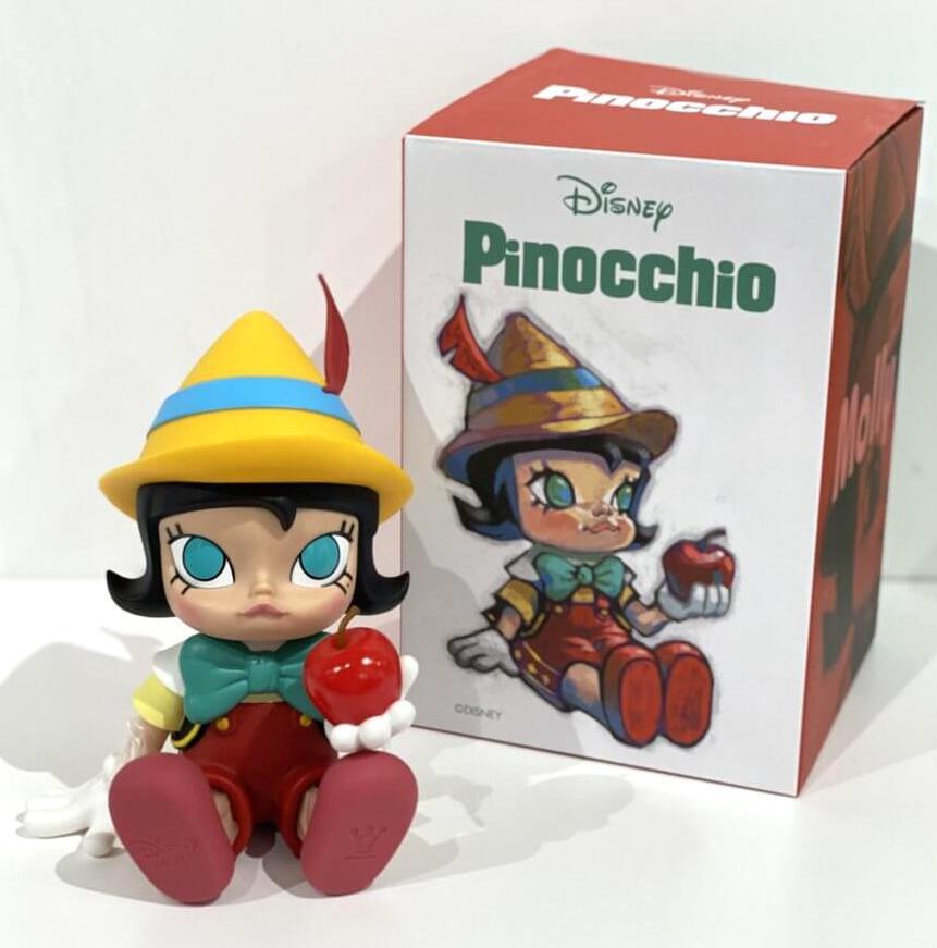  трудно найти Mollymo Lee Hong Kong Kennyswork x Disney Disney Pinocchio Pinocchio How2work Tetsujin родственная POPMART нет 