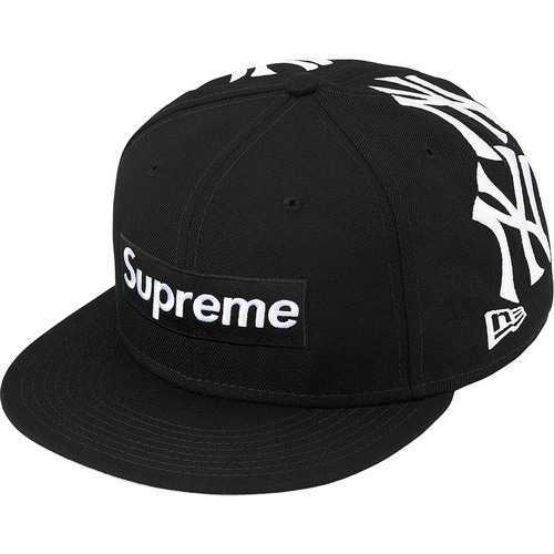 7 1/2 Supreme New York Yankees Box Logo New Era 59FIFTY Black
