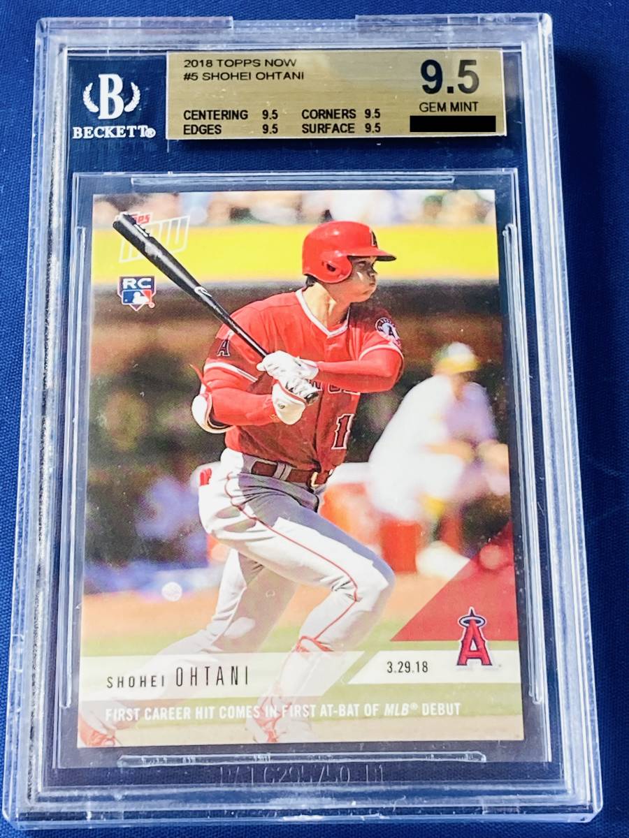 カードの 2018 大谷翔平 topps ルーキ カード鑑定済 10点 bVP7J
