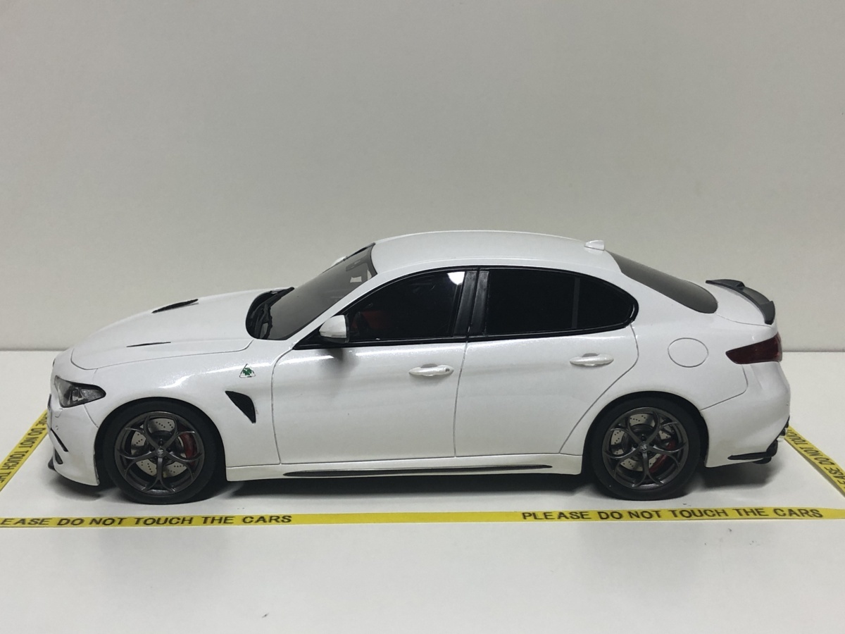 新発売 otto 1/18 Alfa Romeo Giulia Quadrifoglio 2019 white 新発売 otto 1/18 Alfa Romeo Giulia Quadrifoglio 2019 white