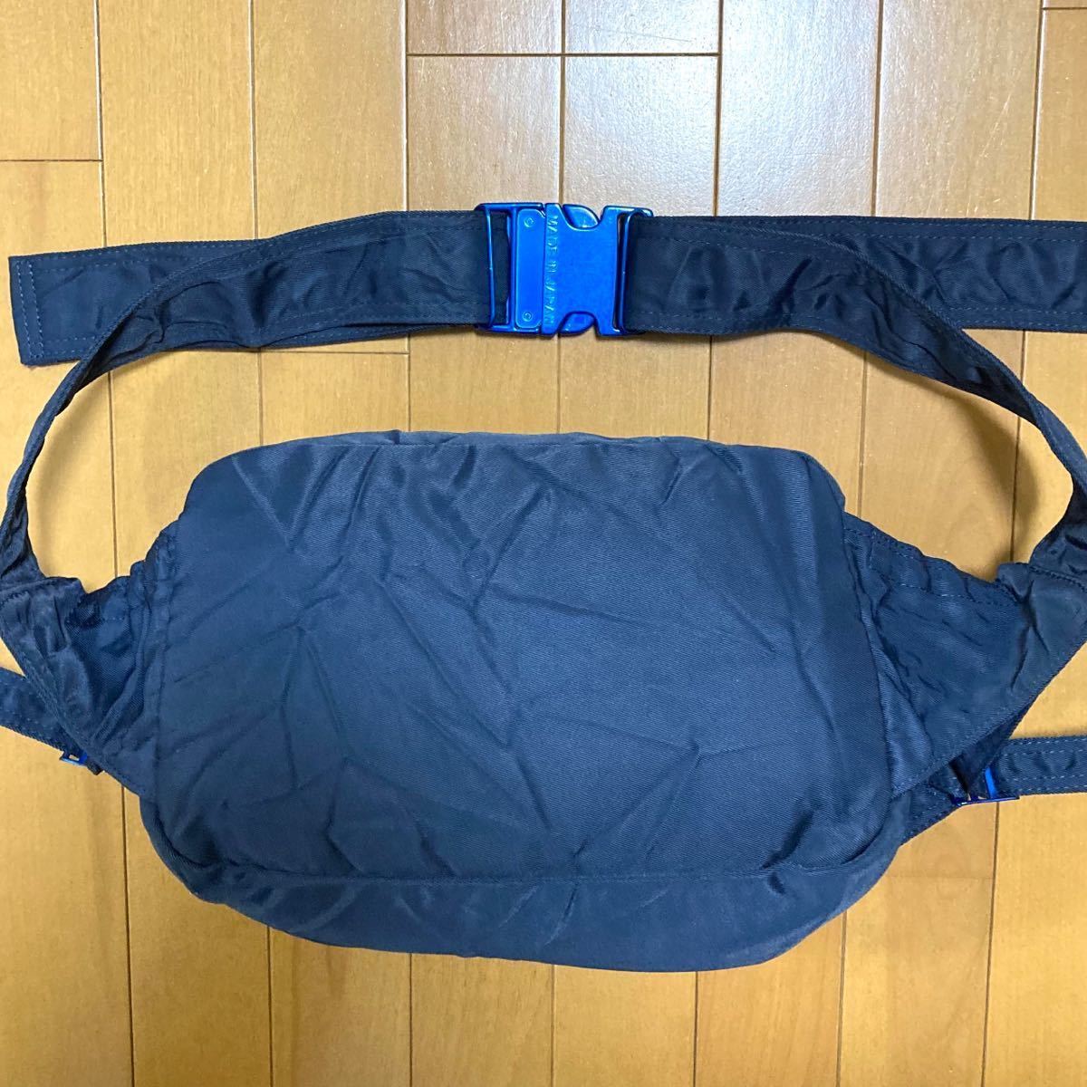 希少 ポーター× 近江ちぢみ コラボ限定 ライド ボディバッグ 希少 ポーター× 近江ちぢみ コラボ限定 ライド ボディバッグ