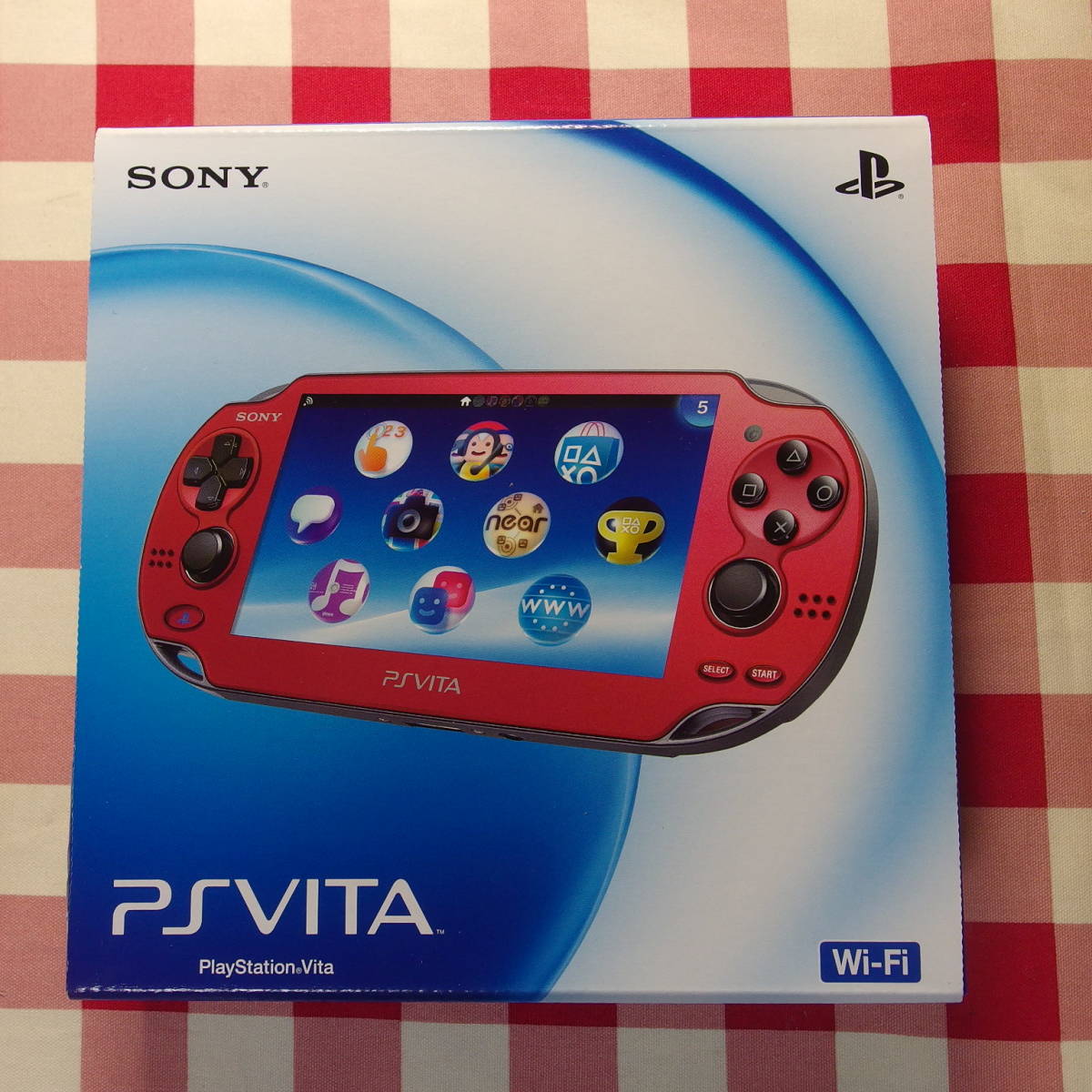 新品未開封 PS Vita本体 Wi-Fiモデル コズミック・レッド PCH-1000 ZA03 有機ELディスプレイ PS Vita本体
