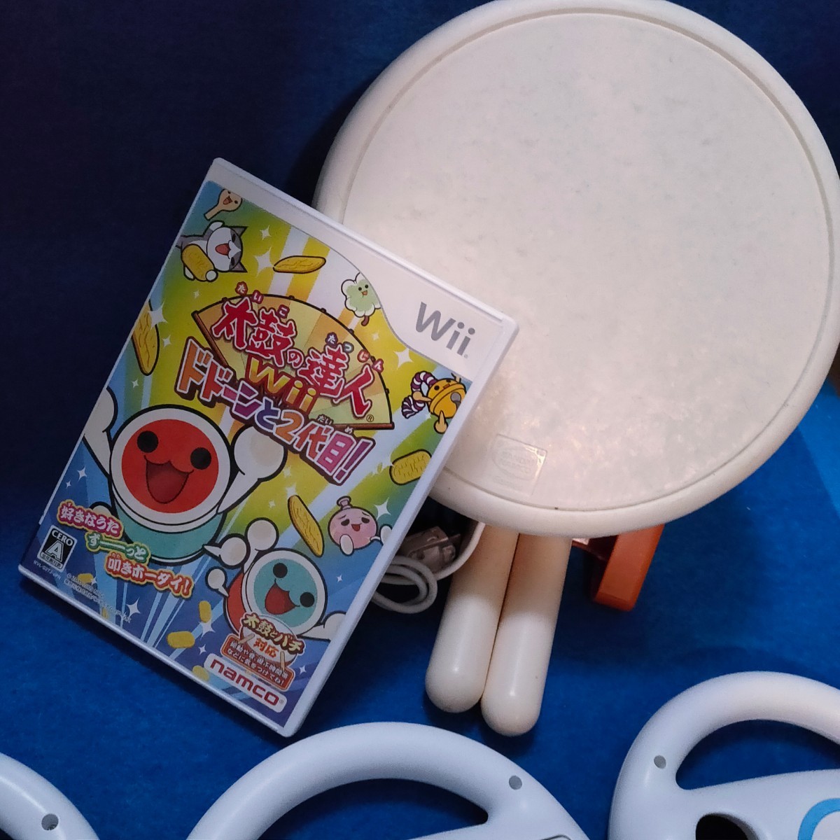 Wii 4人 ハンドル 本体マリオカート 太鼓の達人 音ゲー Wiiパーティ！