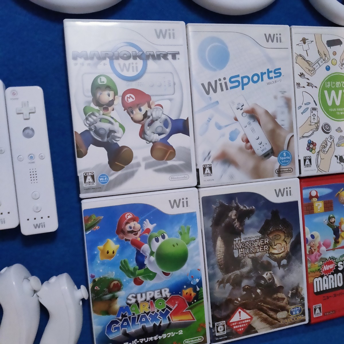 Wii 4人 ハンドル 本体マリオカート 太鼓の達人 音ゲー Wii Wii 4人 ハンドル 本体マリオカート 太鼓の達人 音ゲー Wii