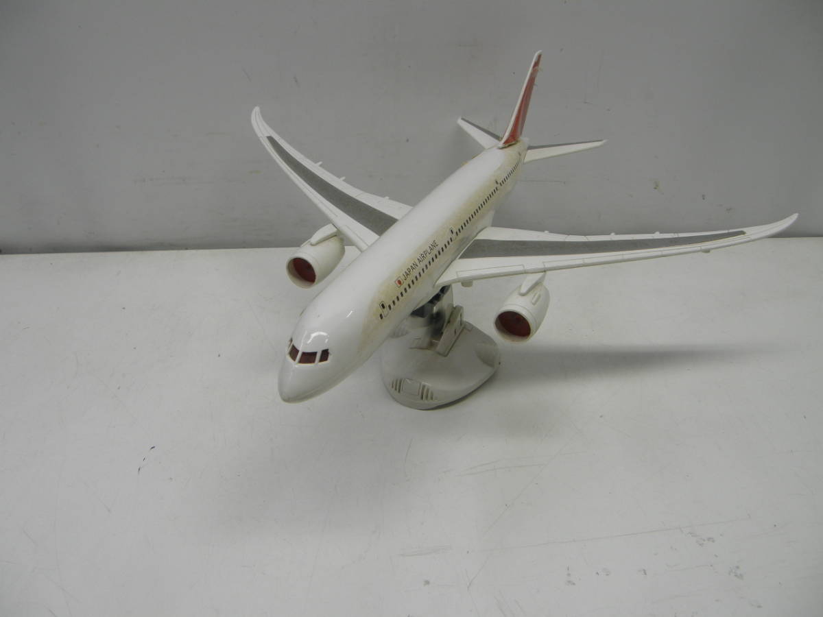 JAL! Japan Air Lines! пассажирский лайнер!737?! модель! движение. ( белый )