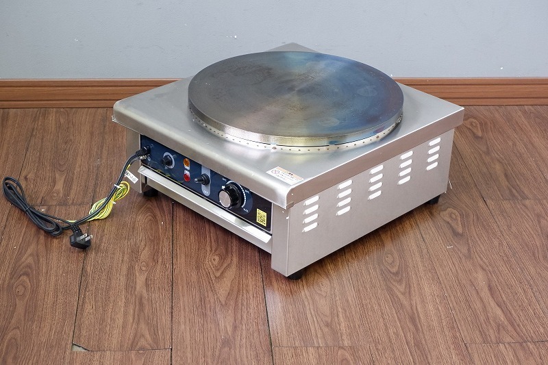 送料C区分】211112002 業務用 電気クレープ 焼き器 クレープメーカー