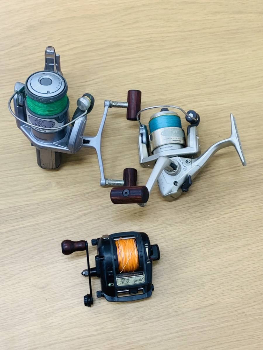 現状品 Shimano X Ev 3000 Shimano Ultegra Xt1000 Shimano Titanos スペシャル 1000 チヌ リール3点まとめ シマノ 売買されたオークション情報 Yahooの商品情報をアーカイブ公開 オークファン Aucfan Com