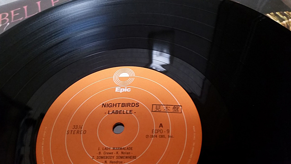 もう出てこない国内見本盤 labelle nightbirds night birds PATTI LABELLE パティ ラベル ナイトバーズ LPレコード 中古_画像2