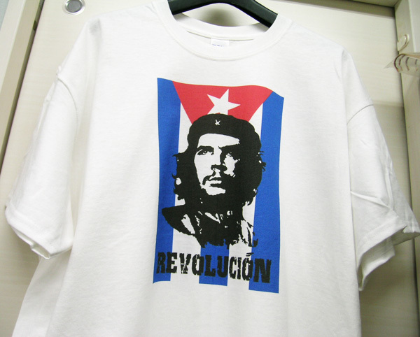 * CHE チェ・ゲバラ Ｔシャツ 革命家 キューバ 白 H63 REVOLUCION エルネスト・ラファエル・ゲバラ・デ・ラ・セルナ アルゼンチン カストロ_画像2