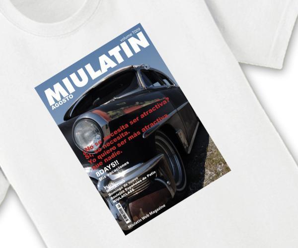 Miulatin Tシャツ マガジンカバー シボレー ベルエア ローライダー アメ車　04 ミウラテン マガジン 三浦半島 三浦市 横須賀市 葉山町 逗子_画像1