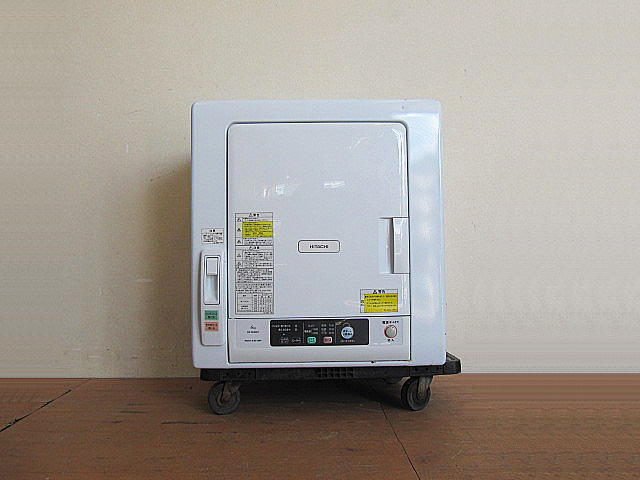 2019年製 日立 除湿形電気衣類乾燥機 DE-N60WV-W 乾燥6kg ヒーター