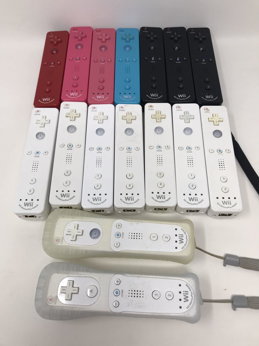 ☆1円~☆【動作未確認】Wiiリモコンプラス まとめ 大量 ニンテンドー