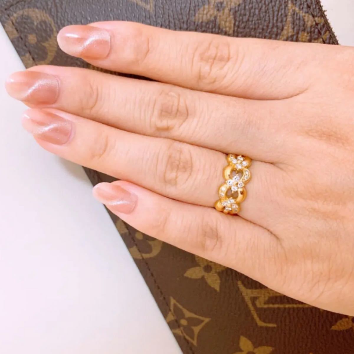 美品 【タサキ】田崎 0.31ct k18 ダイヤリング | bedouingardenvillage.com
