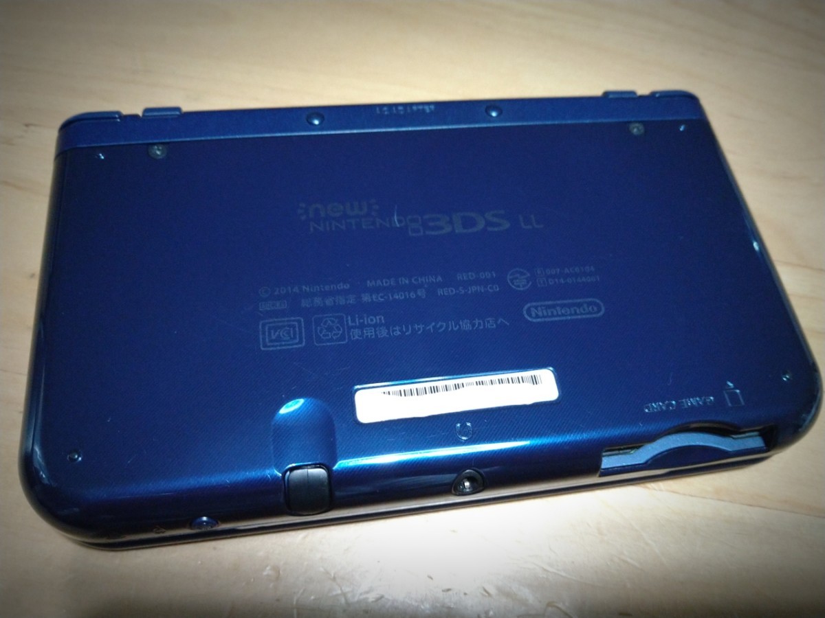 Newニンテンドー3DS LL メタリックブルー 