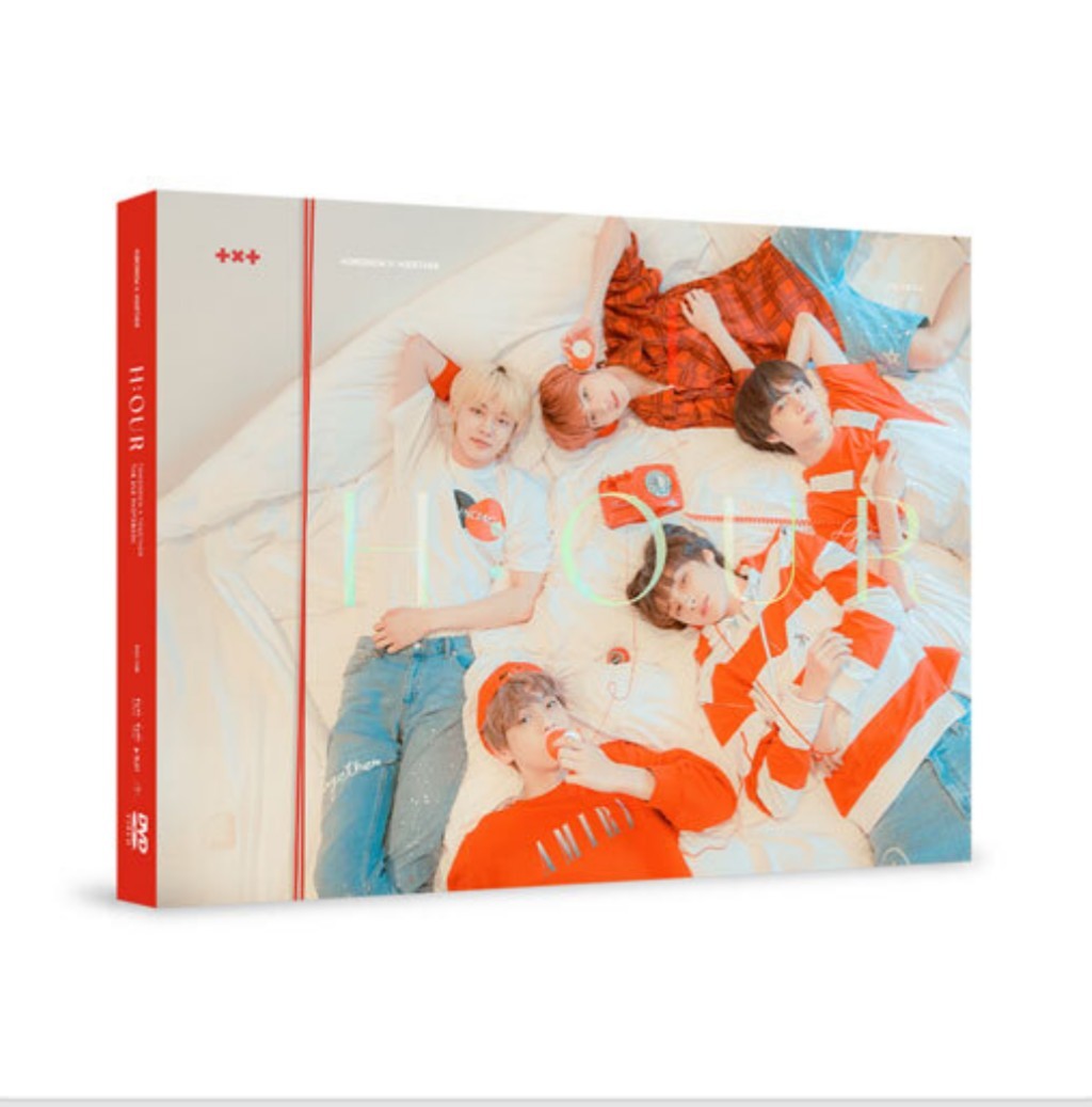 TOMORROW X TOGETHER THE 2ND PHOTOBOOK H:OUR 限定DVDグッズTXT韓流BTSトゥバ写真集フォトブック韓国 ボムギュ テヒョン スビン