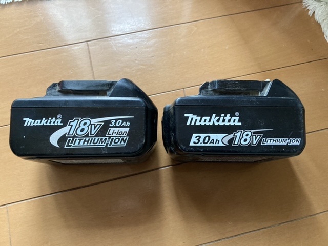 マキタ バッテリー 18V 3.0Ah 2個セット ジャンク