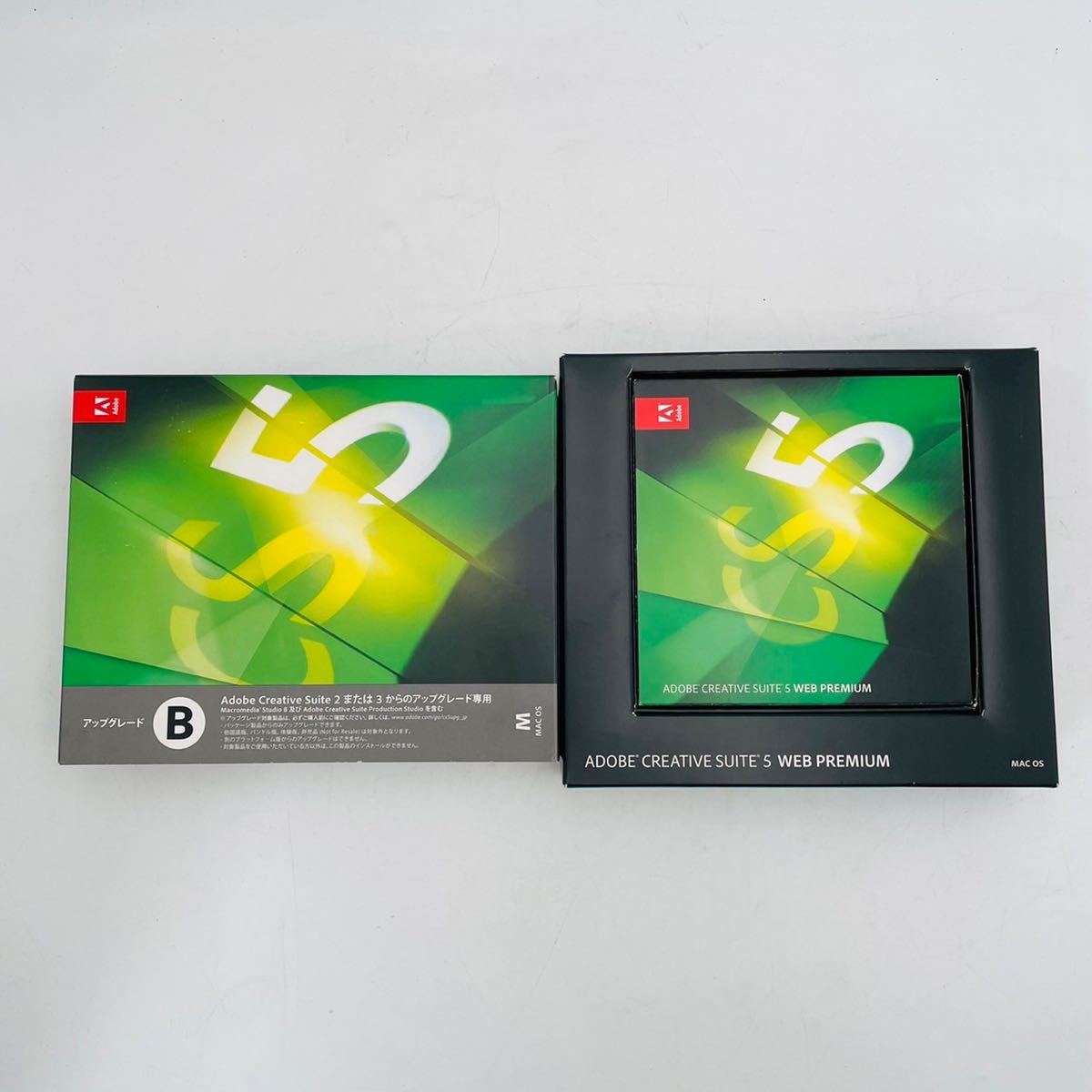 ☆値下げ Adobe Creative Suite 5 Web Premium アップグレードB Mac版