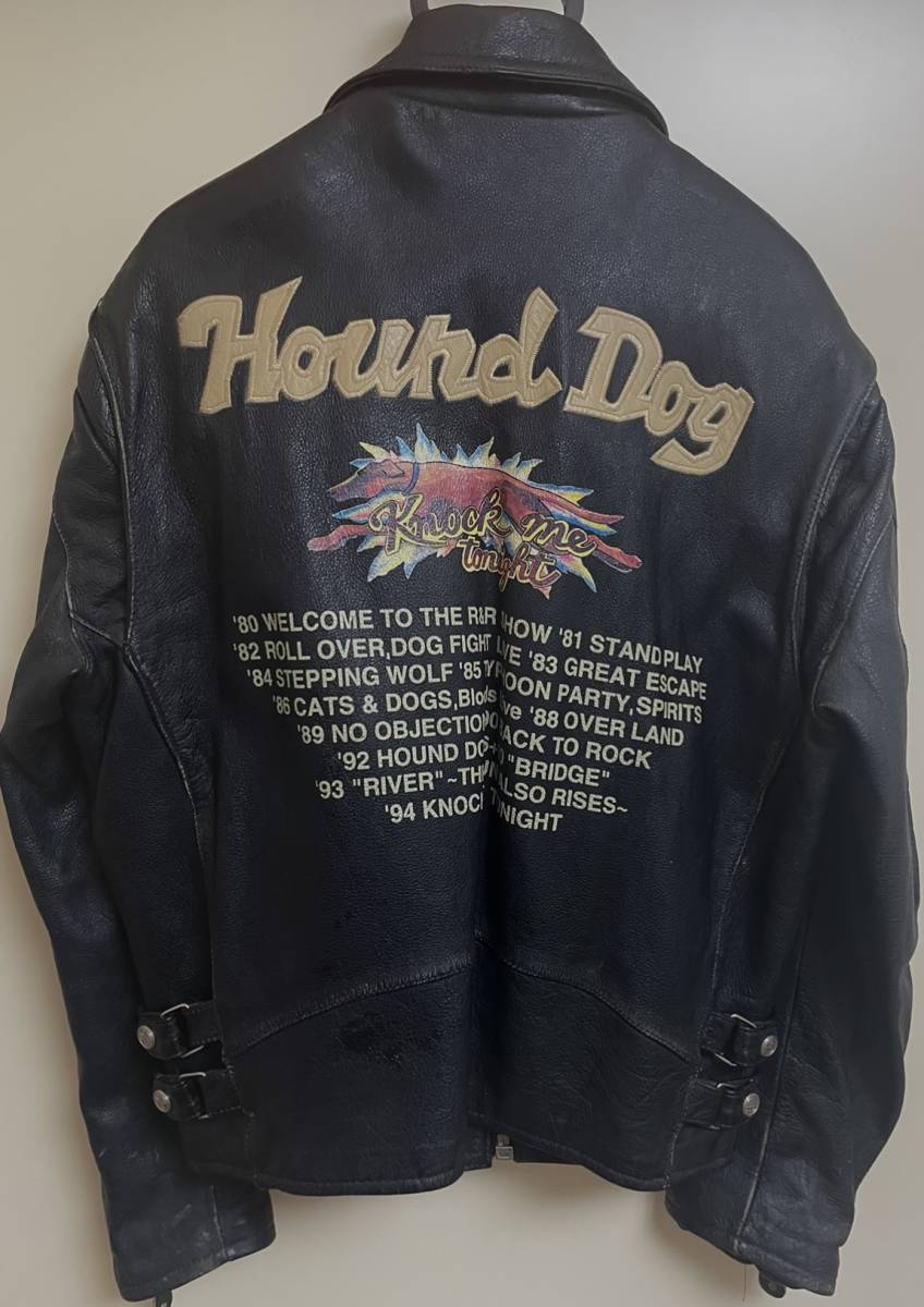 ハウンドドッグ HOUNDDOG レザージャケット ライダース 牛革 ハウンドドッグ HOUNDDOG レザージャケット ライダース 牛革