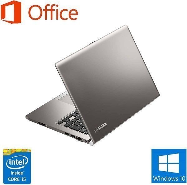 【サポート付き】快速 TOSHIBA R63 東芝 Windows10 PC 大容量新品SSD：1TB 新品メモリー：8GB Office 2019 ワイヤレス キーボード 世界1_画像4